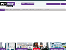 Tablet Screenshot of dgi-husetherning.dk